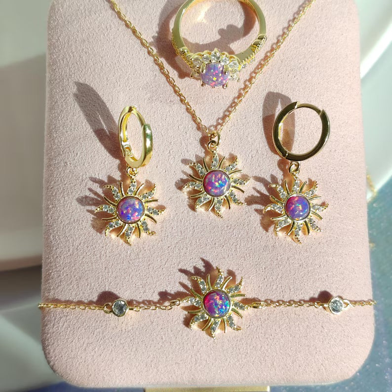 PSCO Opal Jewelry Set outlets