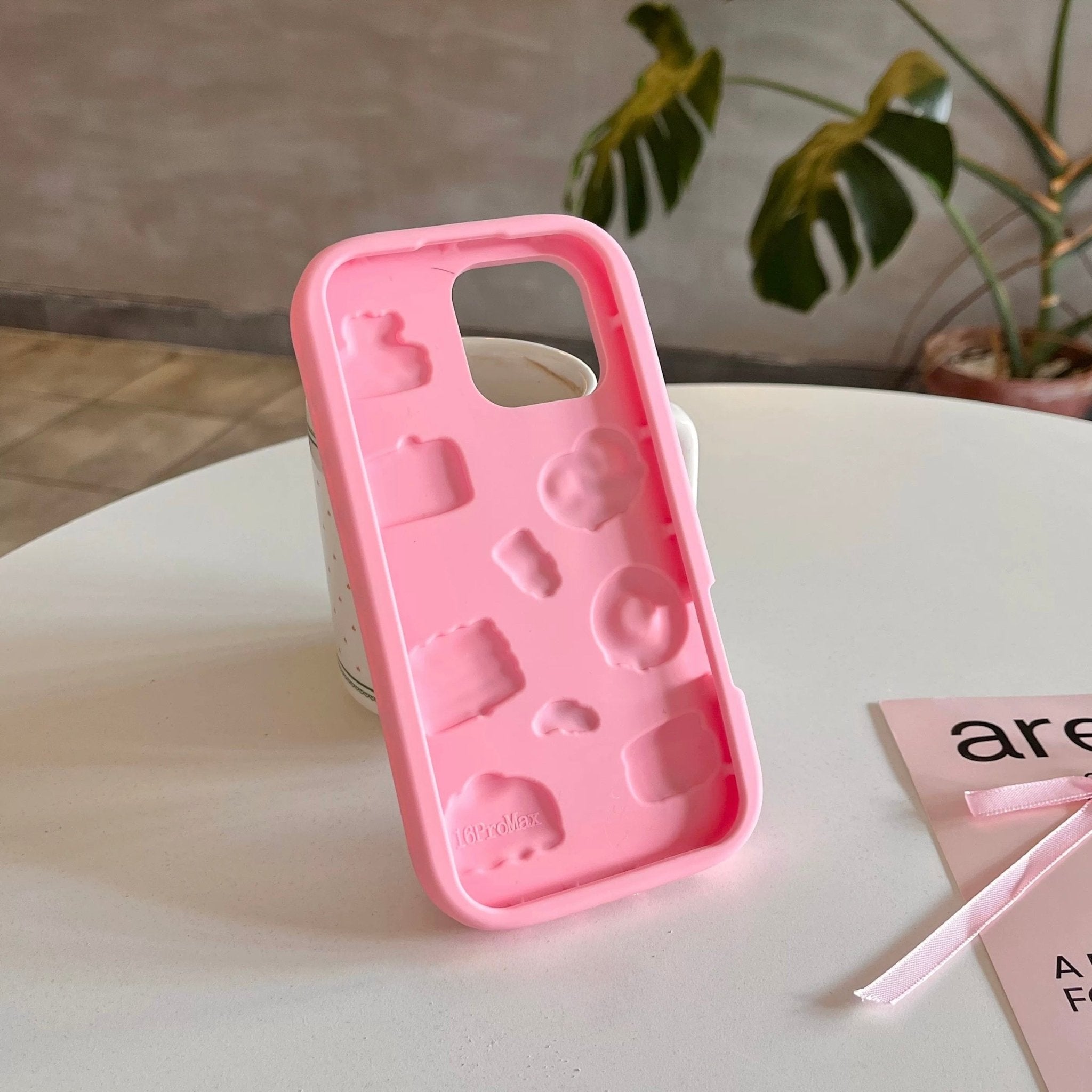 Adorable Gen Z gift phone case with 3D cartoon sweets