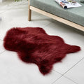 Soft polar fur shaggy rug for cozy bedroom accents