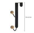 Simple installation wall-mounted coat and key storage rack