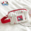 Red Hello Kitty beauty bag with boxy design