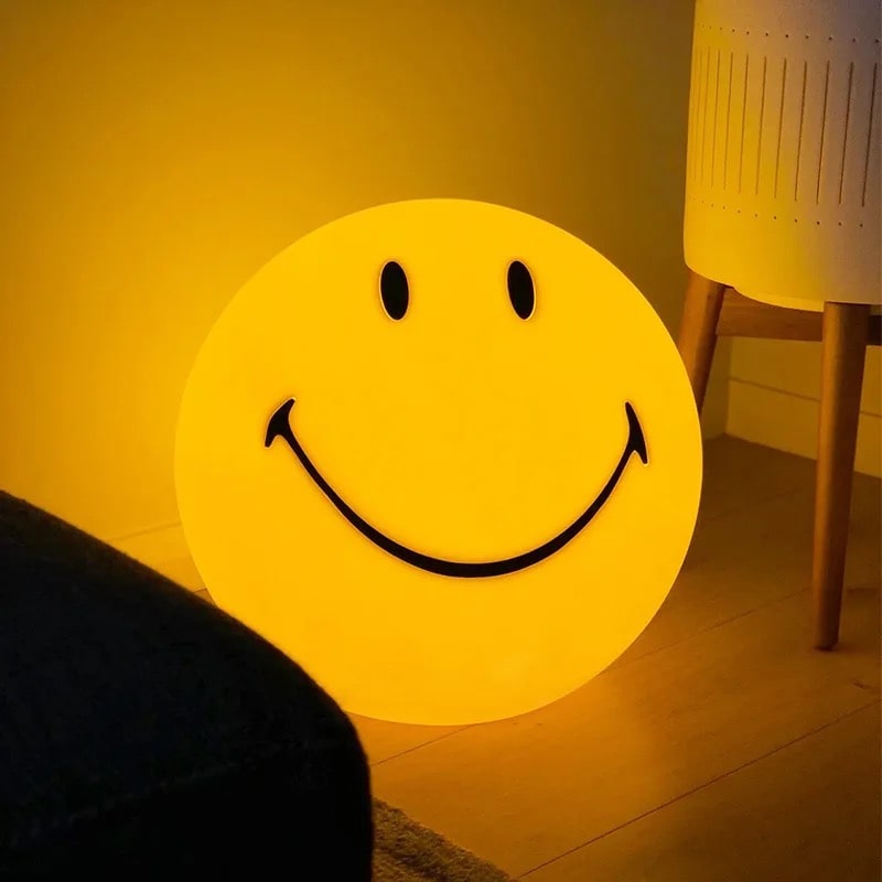 Cartoon Bedside Lamp with USB Rechargeable Touch Design