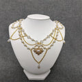 Fairycore baroque pendant necklace, perfect for prom and gifting