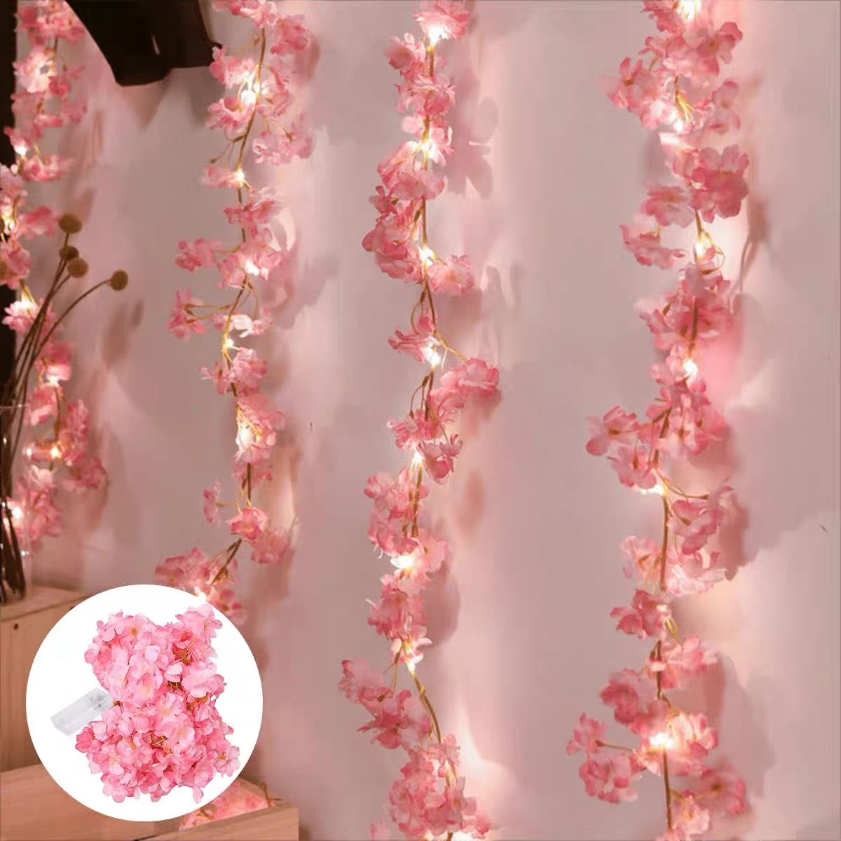 Romantic Flower Fairy Lights for Weddings and Events