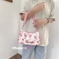 Sanrio Hello Kitty purse in chic animal print, perfect for daily use