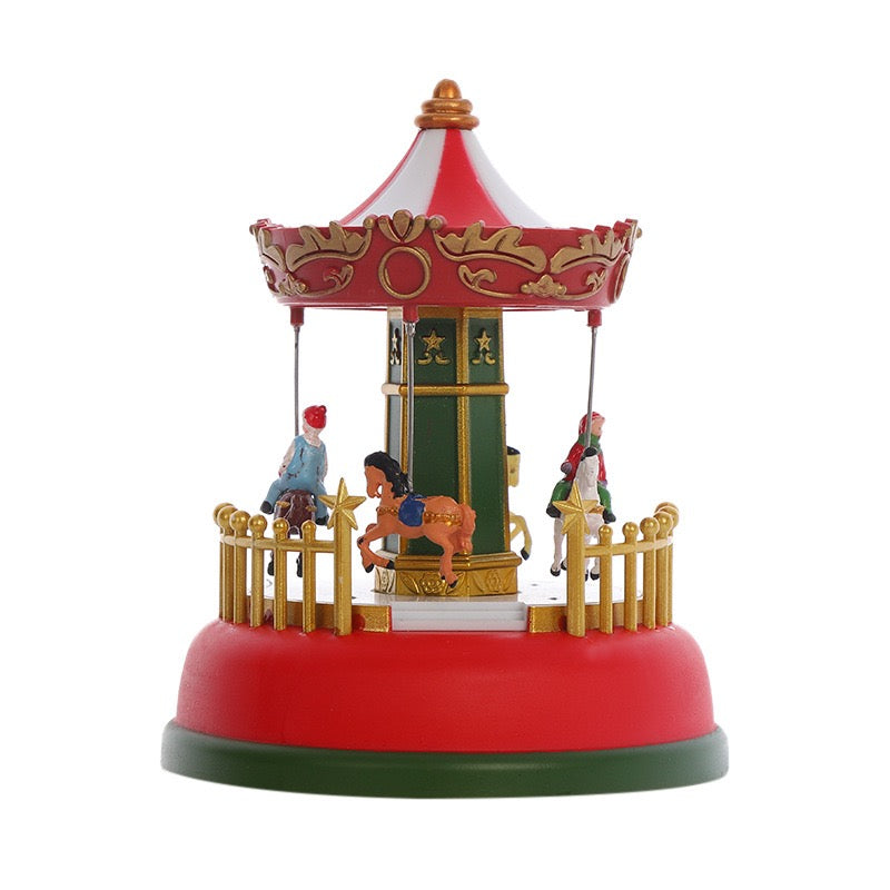 Christmas Ferris Wheel Music Box with LED lights