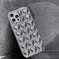 Chrome hearts case for iPhone with a shiny, protective exterior