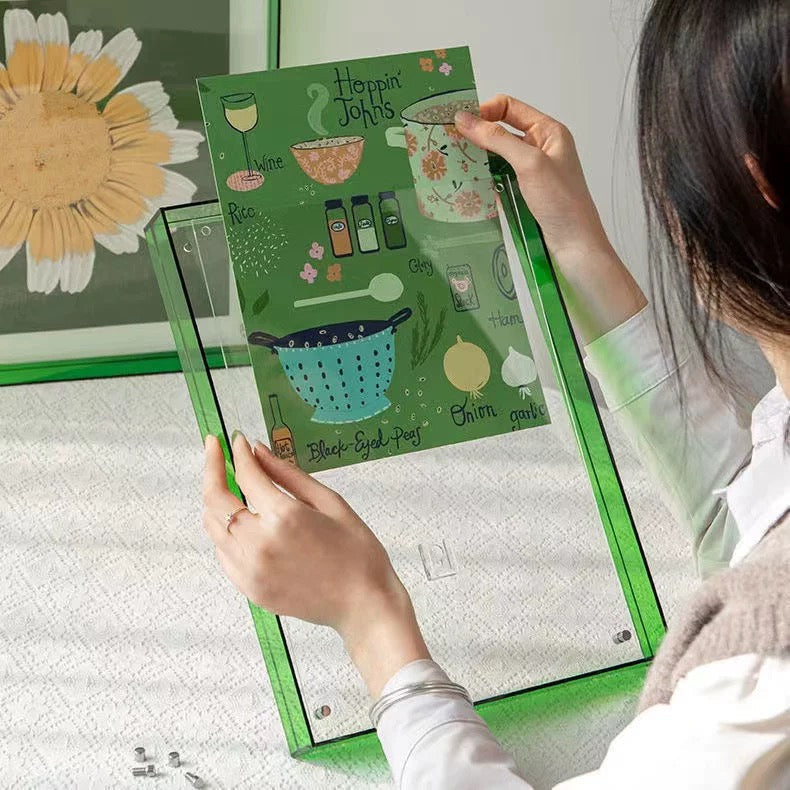 Transparent Acrylic Photo Frame - Wall & Table Decor for Home – The Feelz