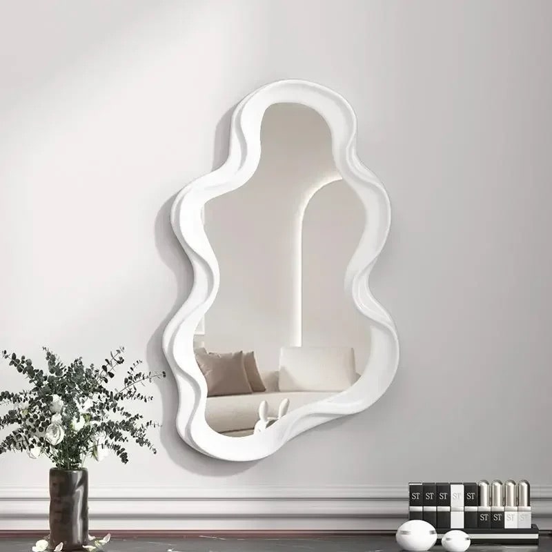 Cloud-Shaped Wall Mirror for Bathrooms