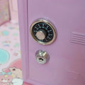 Mini metal cash safe with coded lock, great back-to-school gift