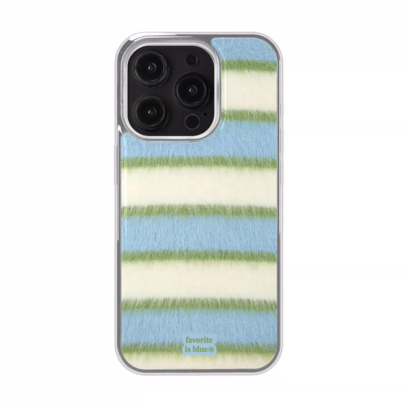 White phone case with DMNSTRTR logo on a white background