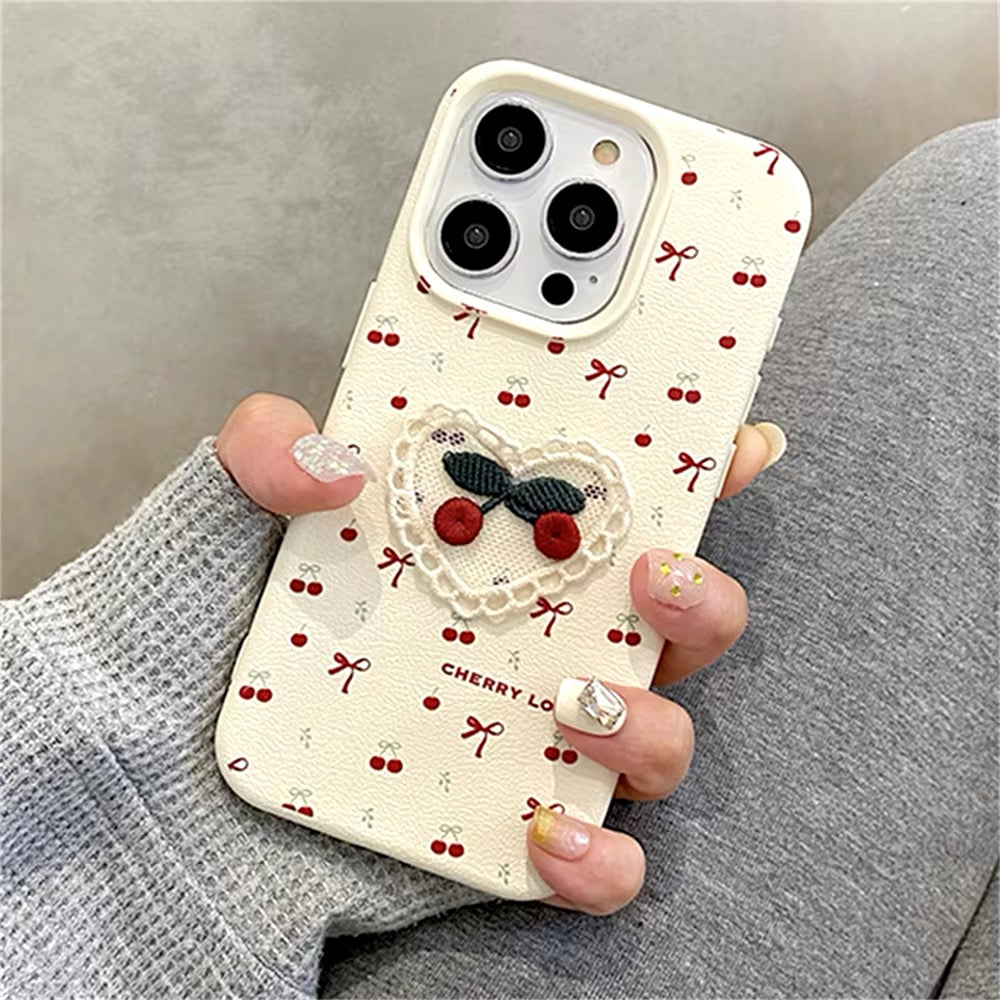 Cherry Bow Coquette iPhone case for iPhone 16 Pro Max