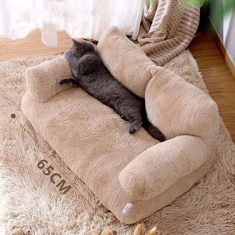 Cozy pet sofa bed for cats and small dog