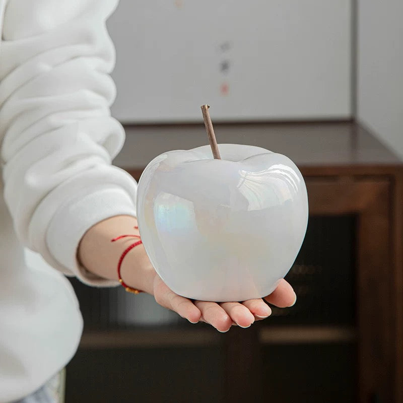 LED small apple lamp, ideal for cute bedroom decor and desk lighting