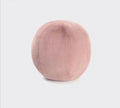 Boucle round plush ball pillow for modern minimalist decor