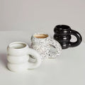 Ceramic bubble mug for Pinterest-inspired kitchen