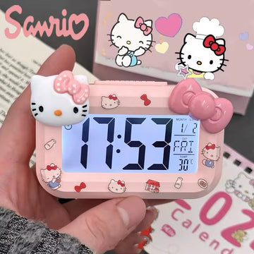 Hello Kitty alarm clock with timer and night light