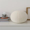 Furry ball decorative pillow, perfect for cozy home decor