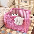 Toy organizer basket with cartoon character