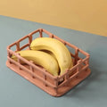 Contemporary decorative fruit tray for home display