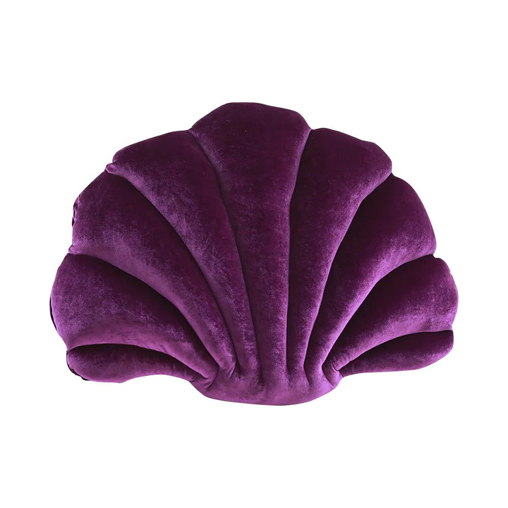 Elegant Shell Shaped Cushion – Ideal for Sofas and Beds