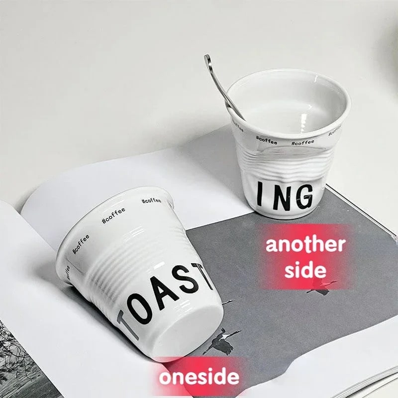 Stylish Nordic ceramic mug for coffee lovers