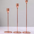 Decorative candle holder set for entryway table decor