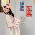 Cute Hello Kitty crossbody bag on white – ideal for shopping trips