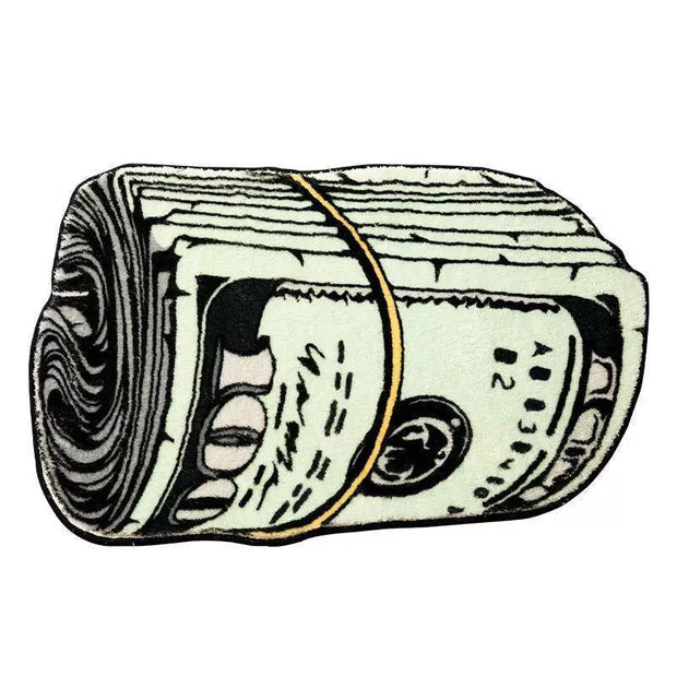 Funny Dollar Rug | Creative Money Rug – Hypebeast Room Decor – The Feelz