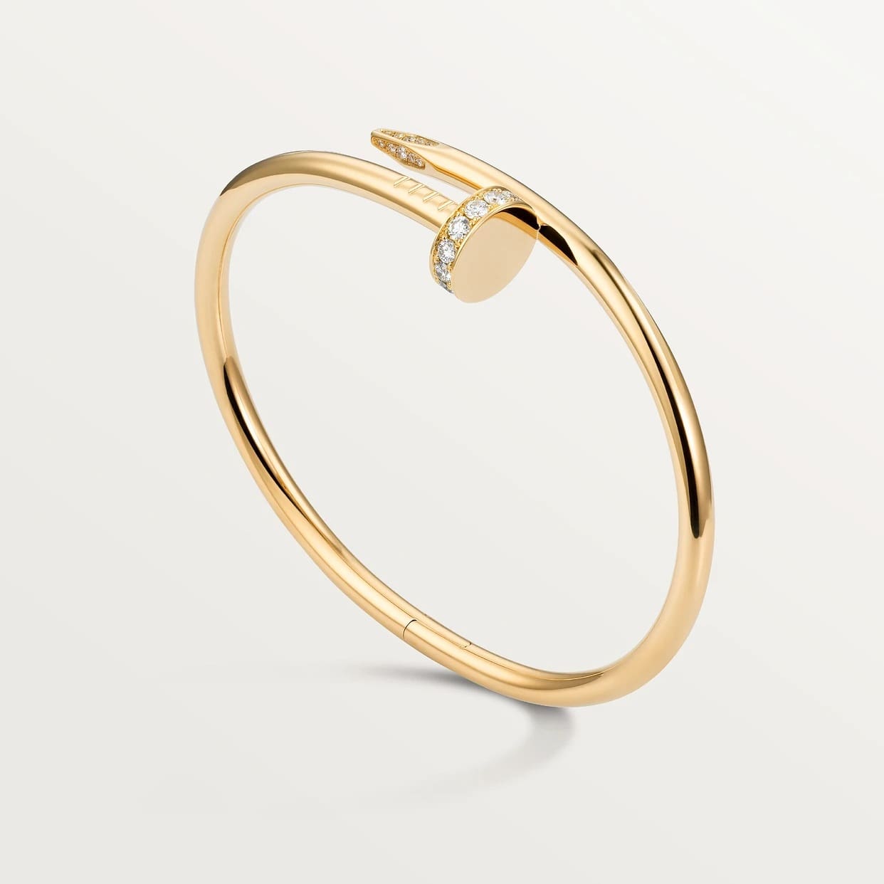 Love 18k Gold plated Bracelet, bangle bracelet, stacker, gift for her, gift outlet for him