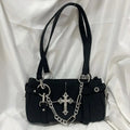 Goth Cross Bag with unique punk design