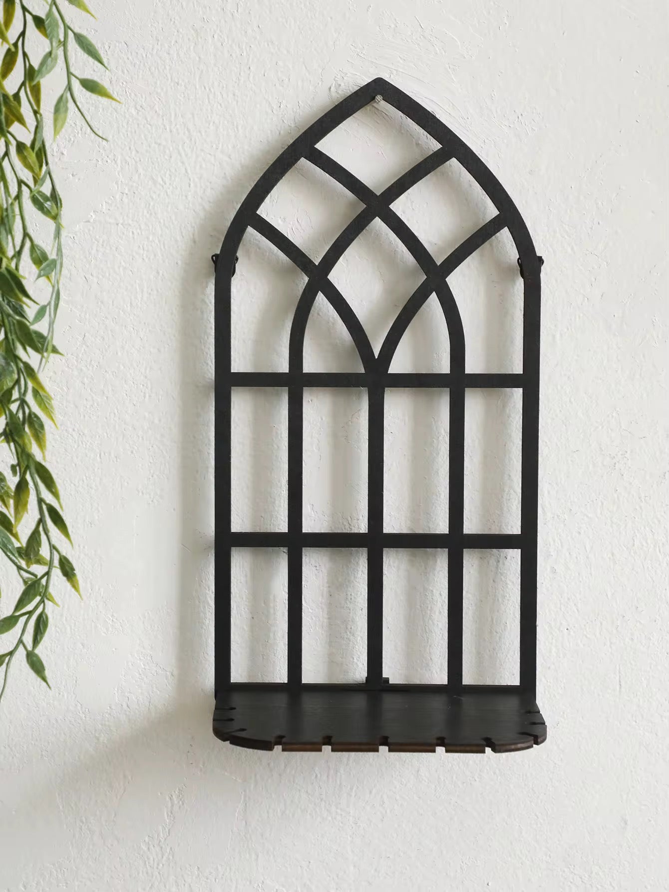 Rustic gothic wall display for home decoration