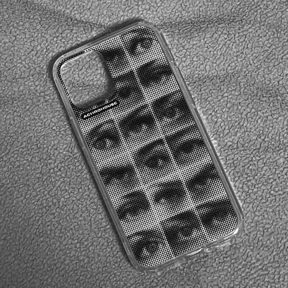 Unique iPhone Case with Human Eyes Grunge Art