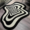 Hypno Blob Tufting Rug – Custom Hand-Tufted Wool Rug for Home Decor