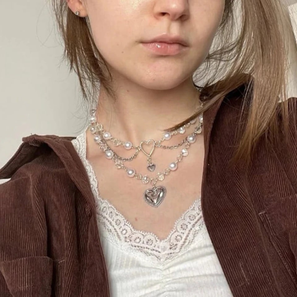 Handmade fairy core necklace with Star of Sirius pendant