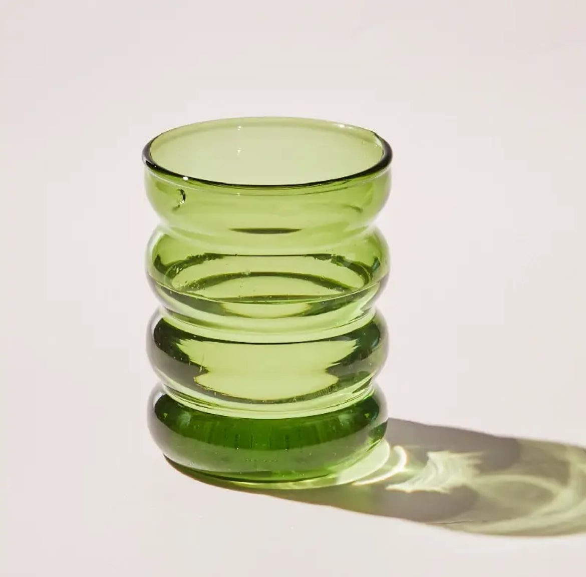 Heatproof Ripple Glass Mug – Perfect for Coffee, Tea, and Juices