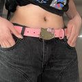 Hello Kitty casual belt with charm detail