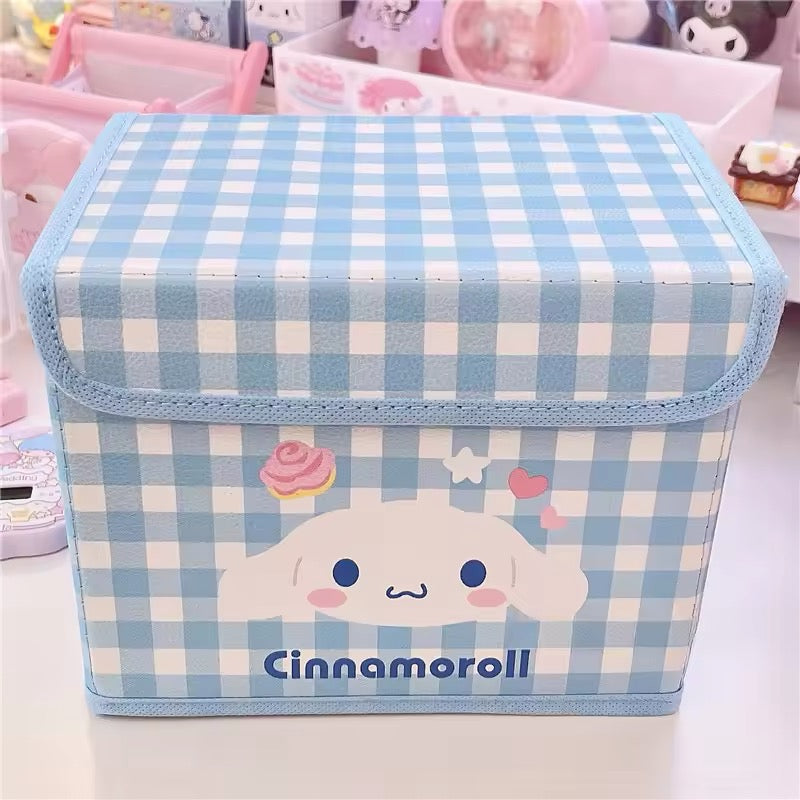 Sanrio desk organizer with kawaii lattice design