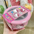 Cute lunch bowl with lid for kids and Hello Kitty fans