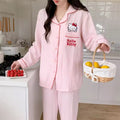 Hello Kitty pajama pants and top set for cozy homewear