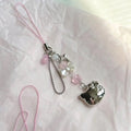 Cute Hello Kitty phone charm, perfect for phones and keys