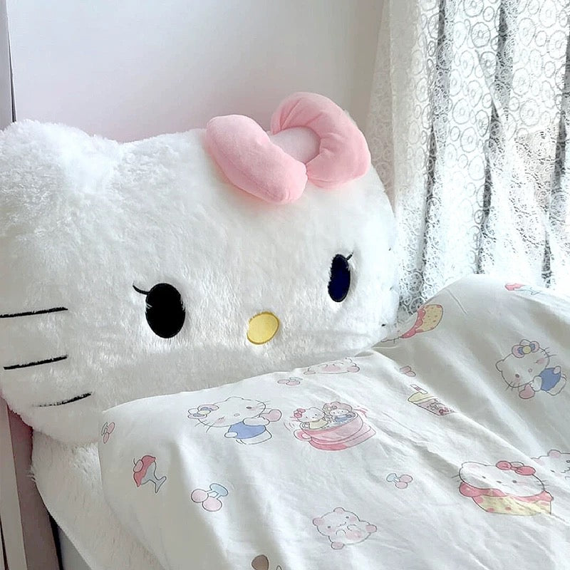 Sanrio Hello Kitty Plush Pillow showcasing its adorable design