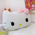 Adorable Sanrio Hello Kitty cushion with decorative style ideal for living rooms, bedrooms, dorms, and car interiors