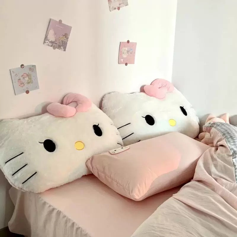 Sanrio Hello Kitty Plush Pillow showcasing its adorable design