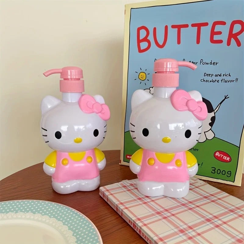 Hello Kitty soap dispenser bottle with kawaii design