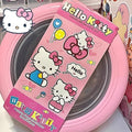 Adorable Hello Kitty stainless steel ramen bowl in pink