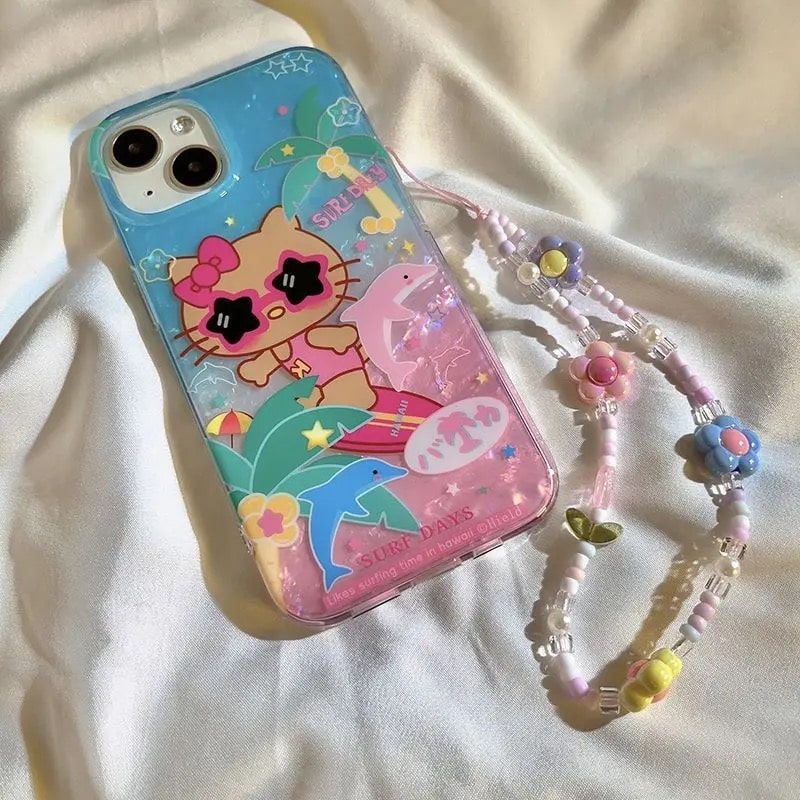 Hawaiian-inspired Hello Kitty iPhone case