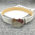 Stylish Hello Kitty belt in PU leather for women