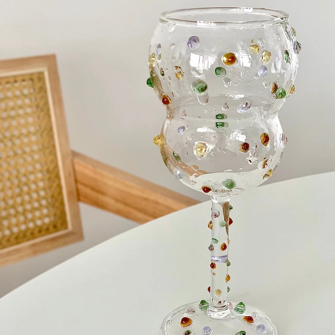 10 oz gemstone glass perfect for cocktails and wine