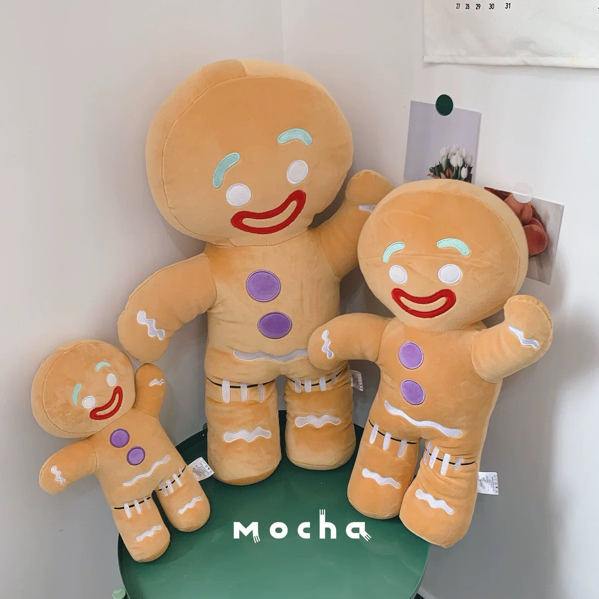 Gingerbread Man Plush Toy - Festive Christmas Decor & Gift – The Feelz